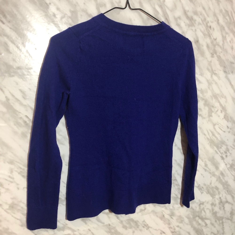 Banana Republic Royal Blue Button-Up Cardigan - Picture 3 of 7